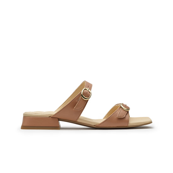 Womens Sahara Nappa Slide- Paul Green Shoes Denice Slide- Side View view 1