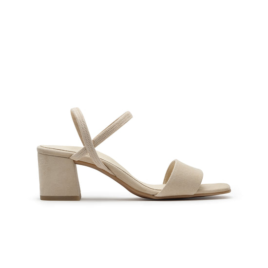 Womens Biscuit Suede Sandal- Paul Green Shoes Destiny Sandal- Side View view 1