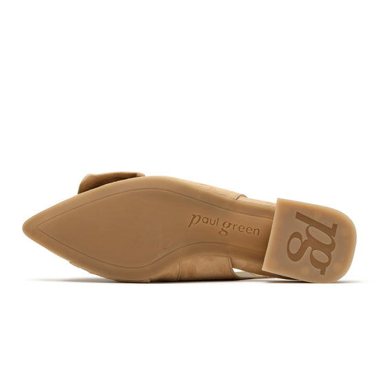 Womens Dakar Suede Sandal- Paul Green Shoes Daniela Sandal- Bottom Sole View view 4