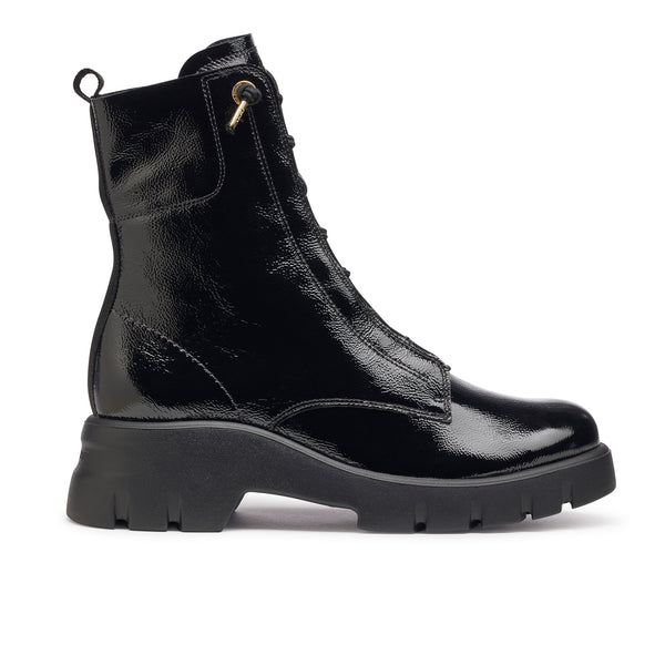 Leather ankle boots Black / Gray For Women | Maje