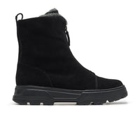 Paul Green Shoes Cameo Boot6 Black Soft Suede