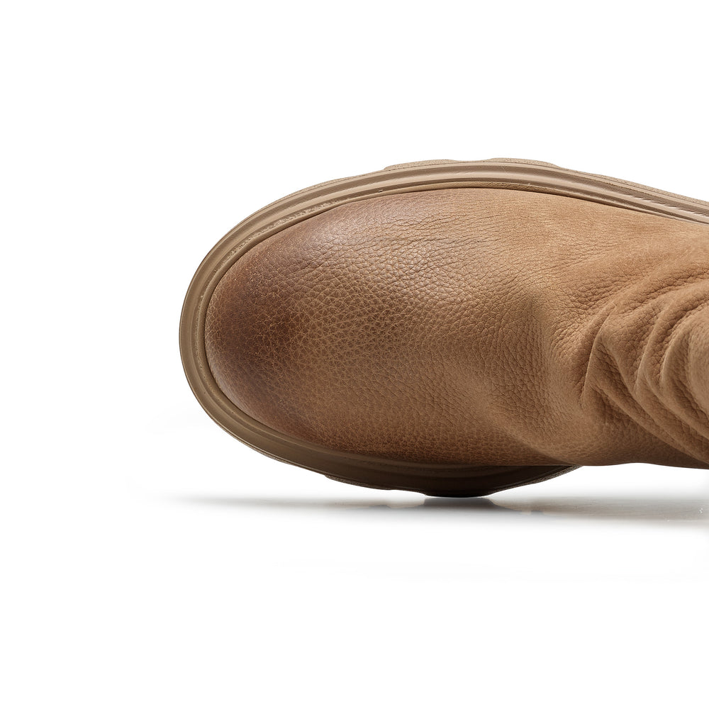 paulgreenレザー ブーツ ブラウン Women's Genuine Leather Fashion Ankle Boots – Paulgreenshoes.com