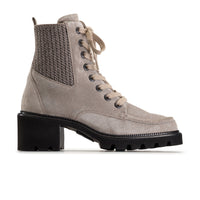 Paul Green Shoes Cassidy Boot6 Stone Soft Suede
