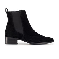 Paul Green Shoes Celina Boot5.5 Black Soft Suede