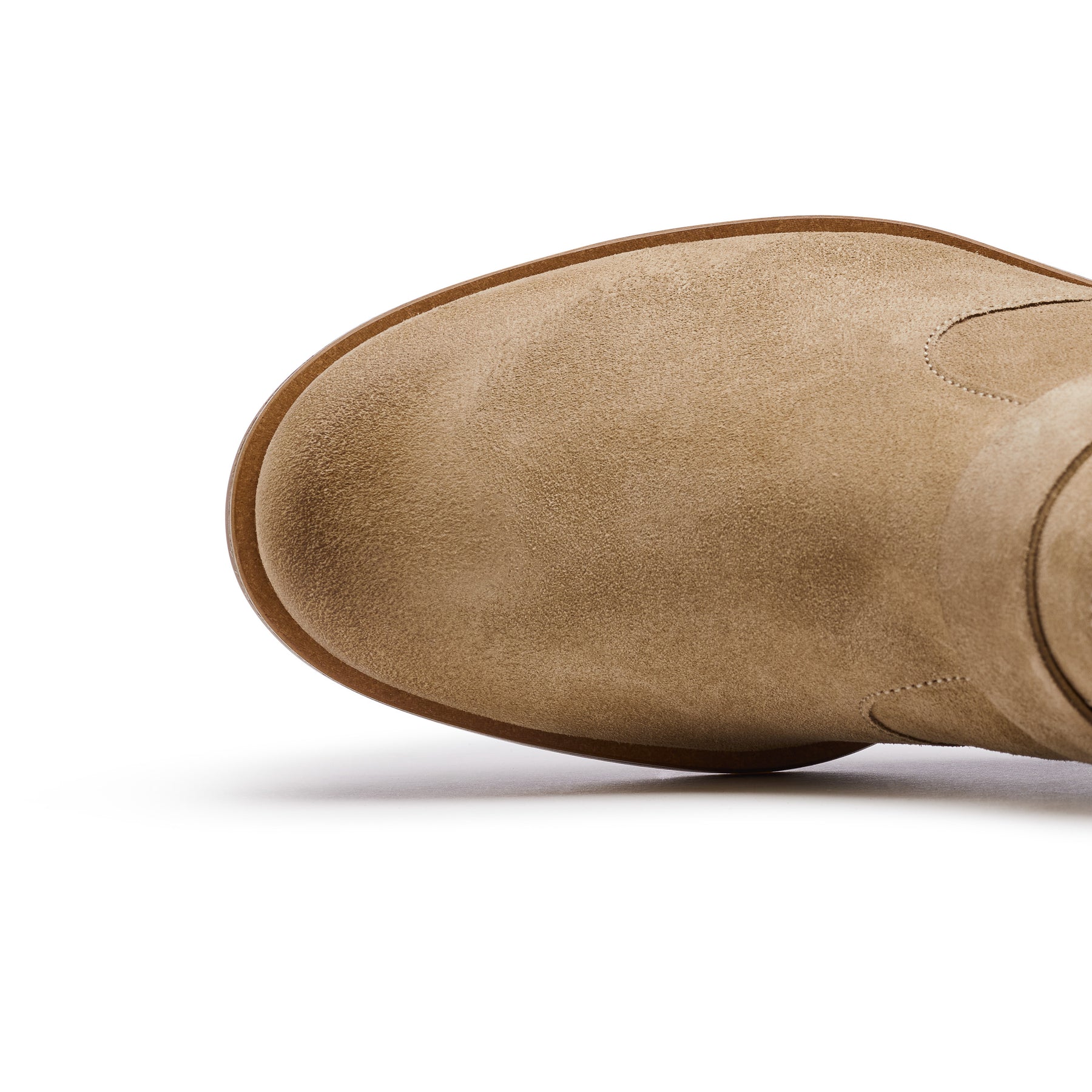 Rocker-Chic Wyatt Boot in Grain Soft Suede Western Style ...