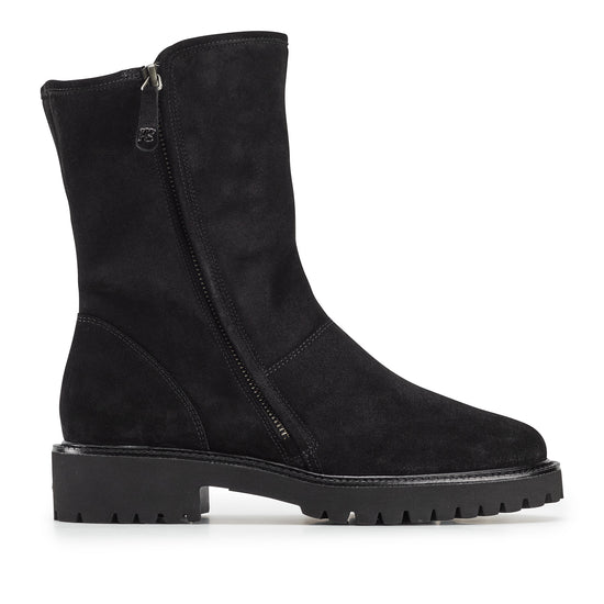 Chay Boot Boot Paul Green Shoes 6 Black Soft Suede