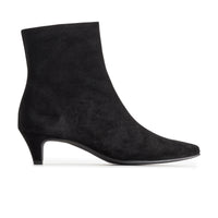 Paul Green Shoes Ciara Boot6 Black Soft Suede