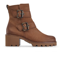 Paul Green Shoes Balboa Boot6 Toffee Grained Nubuk