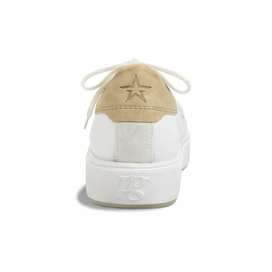 Womens Sneaker- Paul Green Shoes Dashing Sneaker- Back of heel view view 5