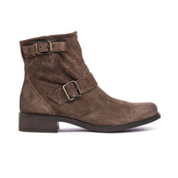 Paul Green Shoes Wyatt Boot6 Earth Soft Suede