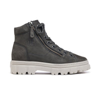 Paul Green Shoes Novi Boot6 Iron Grained Nubuck
