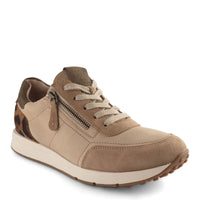 Paul Green Shoes Oceana Sneaker6 Grain Almond Combo