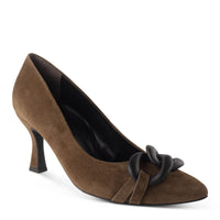 Paul Green Shoes Ophelia Pump6 Army Suede