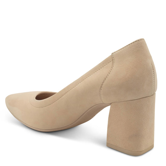 Womens Heel- Paul Green Shoes Kami Pump- Side View view 2