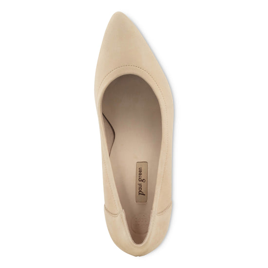 Womens Heel- Paul Green Shoes Kami Pump- Side View view 4